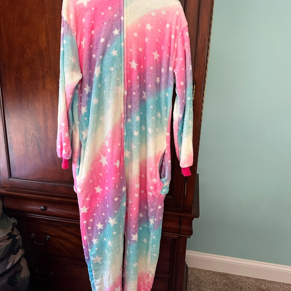 Unicorn costume. Onesie length is approximately 57” - Picture 2 of 11